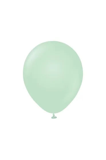Balony Kalisan macaron zielone 100 szt