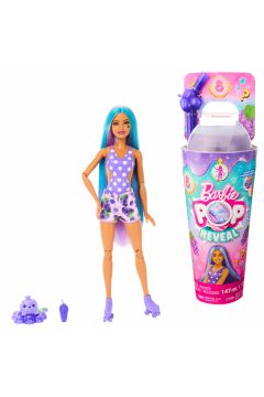 Barbie Pop Reveal Winogrono Lalka Seria Owocowy sok HNW44 Mattel