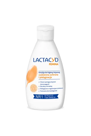 Lactacyd Femina Emulsja p�yn do higieny intymnej 200 ml