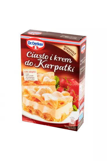 Dr. Oetker Ciasto i krem do karpatki 380 g
