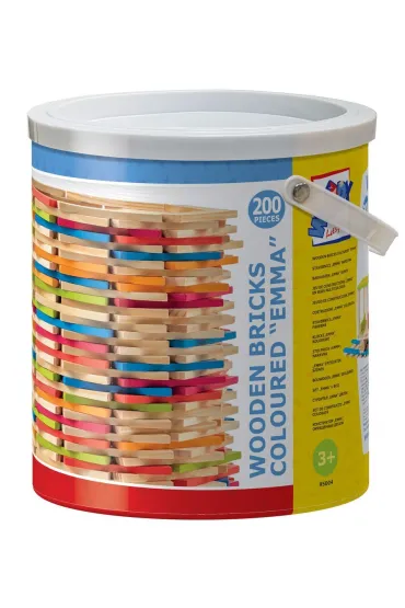 KLOCKI DREW KOL 200EL PLASKIE/PATYCZKI WIADERKO