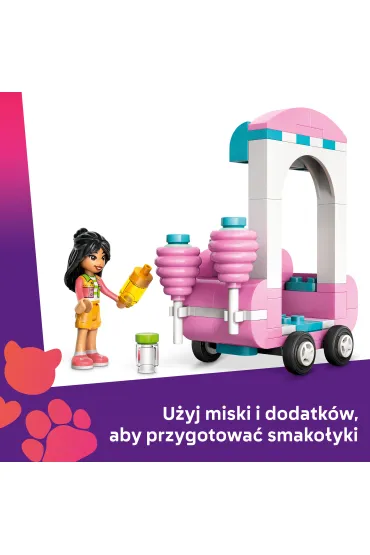LEGO Friends Stoisko z wat� cukrow� i skuter 42643