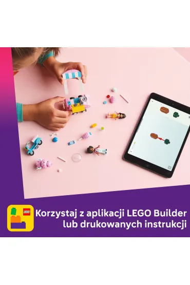 LEGO Friends Stoisko z wat� cukrow� i skuter 42643