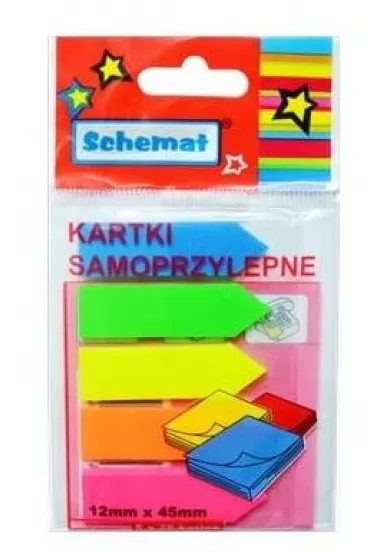 Schemat Zak�adki indeksuj�ce wska�niki 12x45mm