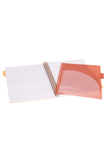 Strigo Ko�ozeszyt Pads A4 Afryka pastel be� kratka 100 kartek