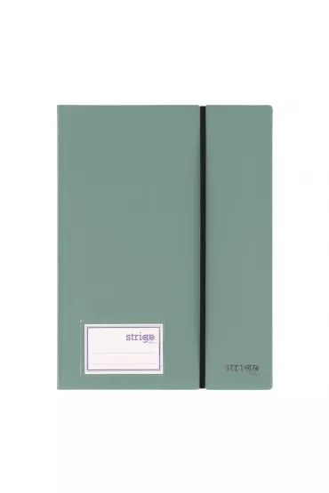 Strigo Album ofertowy A4 20 koszulek z gumk� ziele�