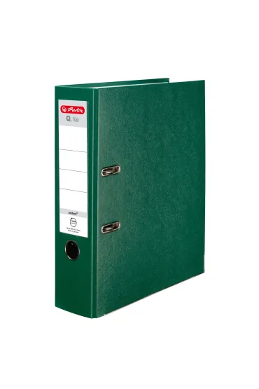 Herlitz Segregator A4 Q file zielony 8 cm