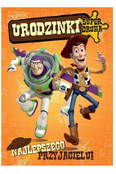 Kukartka Karnet B6 3DS-016 Urodziny Toy Story