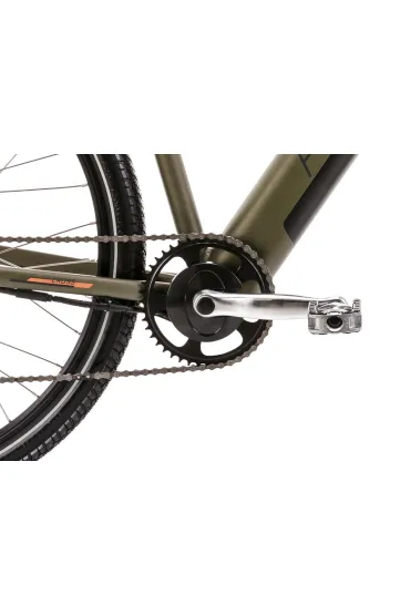 Romet Rower elektryczny Orkan RM 2 D Integrated oliwkowy WERSJA 20 L