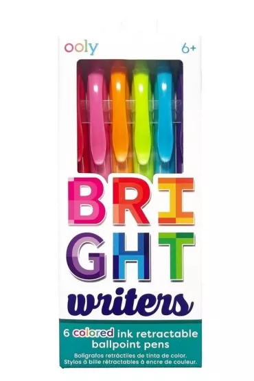 Ooly D�ugopisy kolorowe Bright Writers 6 szt.
