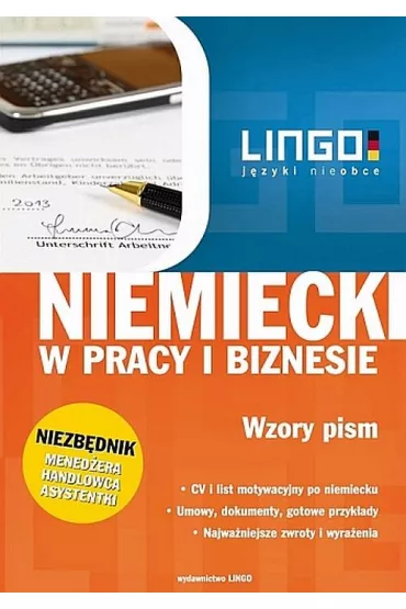eBook Niemiecki w pracy i biznesie. Wzory pism pdf - Iwona Kienzler