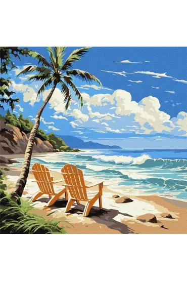 Ideyka Malowanie po numerach - �wiat dla zakochanych 30x30cm