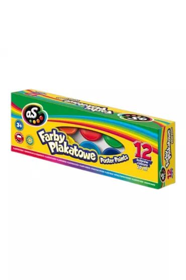 Astra Farby plakatowe 12 x 20 ml