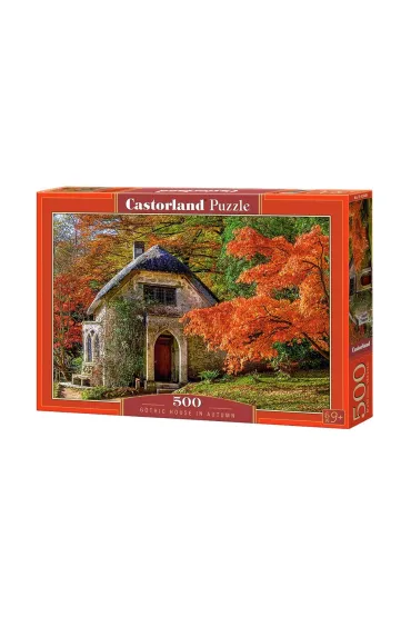 Puzzle 500 el. Gothic House in Autumn Castorland