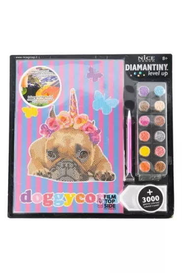 Mozaika diamentowa Level Up - Doggycorn Russell