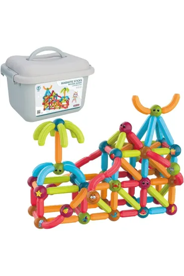 Klocki magnetyczne 128el