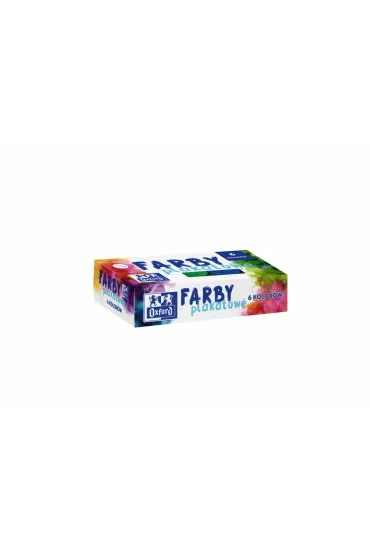 Farby plakatowe Oxford 6 x 20 ml