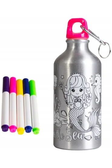 Norimpex Bidon 500ml z Syrenk� do kolorowania