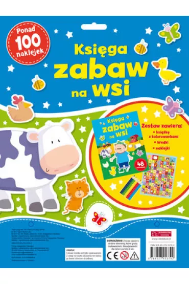 Ksi�ga zabaw na wsi (zestaw)