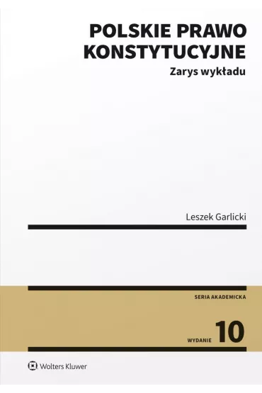 eBook Polskie prawo konstytucyjne. Zarys wyk�adu pdf - Leszek Garlicki