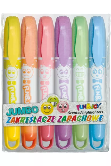 Hasta Zakre�lacze zapachowe Jumbo Fun&Joy FJ553-12 6 szt.