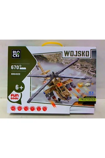 Klocki Blocki - wojsko 670el. *