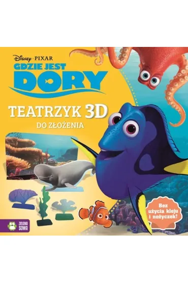 Teatrzyk 3D do z�o�enia. Gdzie jest Dory?