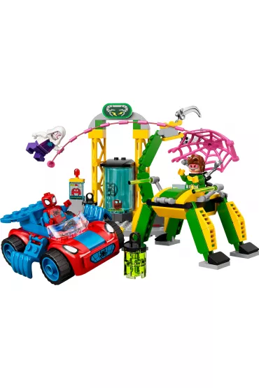 LEGO Marvel Spider-Man w laboratorium Doca Ocka 10783