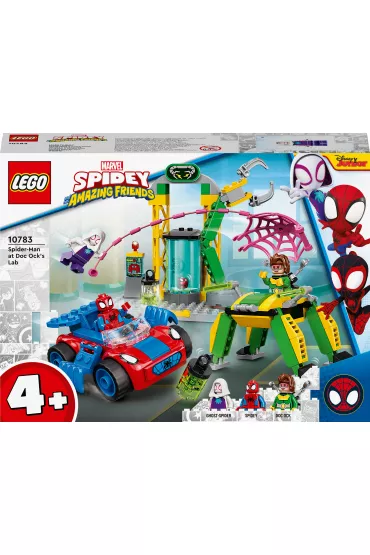 LEGO Marvel Spider-Man w laboratorium Doca Ocka 10783