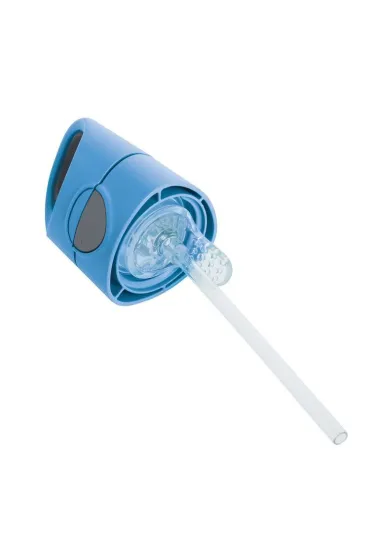b.box Butelka tritanowa ze s�omk� Blue Slate 450 ml