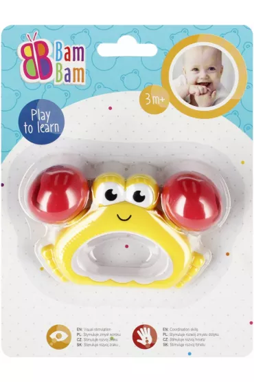 Grzechotka Krabik BAM BAM 515007