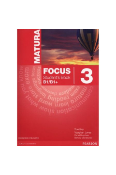 Matura Focus 3. Student's Book plus MP3 CD (wieloletni)