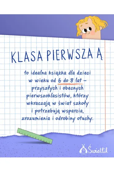 Klasa pierwsza �. Co zrobi Frania? - Barbara Supe�