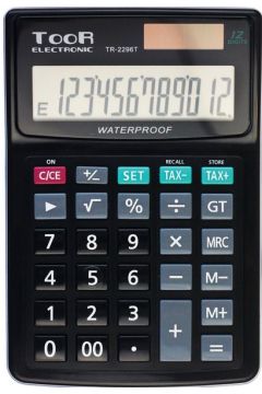 Toor Kalkulator biurowy 12-pozycyjny TR-2296T