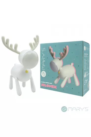 Marys Lampka nocna LED jelonek bia�y
