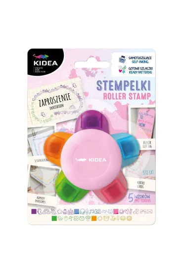 Stempelki Kidea - Kwiat, 5 wzor�w Derform