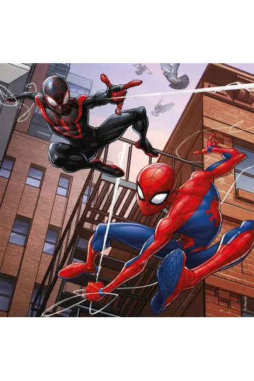 Puzzle 3x49 el. Spider Man w akcji Ravensburger