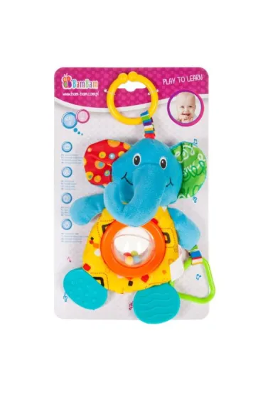 BAM BAM Przywieszka grzechotka S�onik *