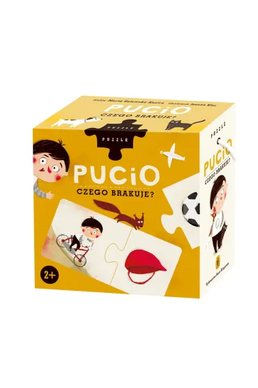 Puzzle Pucio. Czego brakuje? Nasza Ksi�garnia - Marta Galewska-Kustra