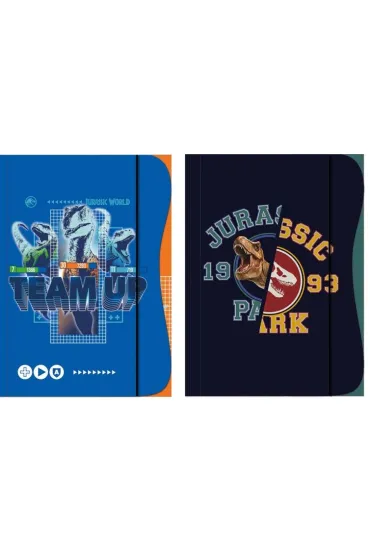 Beniamin Teczka z gumk� A4 Jurrasic Park