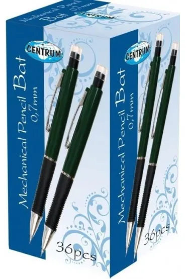 Centrum O��wek mechaniczny z gumk� 0,7mm (36 szt)