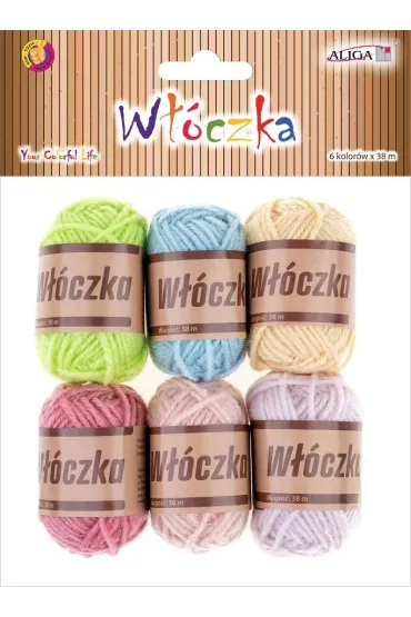 Aliga W��czka MIX 38 m x 6 szt.
