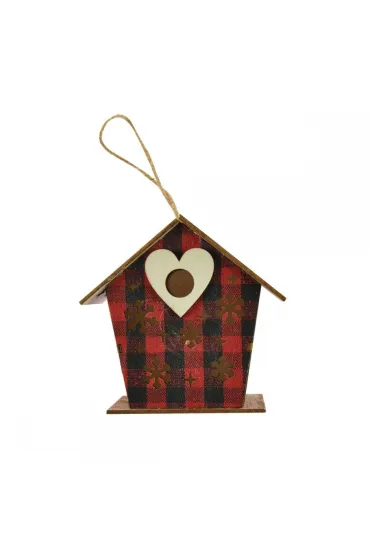 Arpex Ozdoba �wi�teczna drewniana Domek 12x11x4 cm