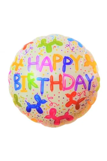 GoParty Balon foliowy okrag�y Pieski 46cm