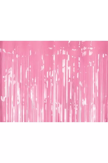 PartyDeco Kurtyna party jasny r�owy 100x200cm