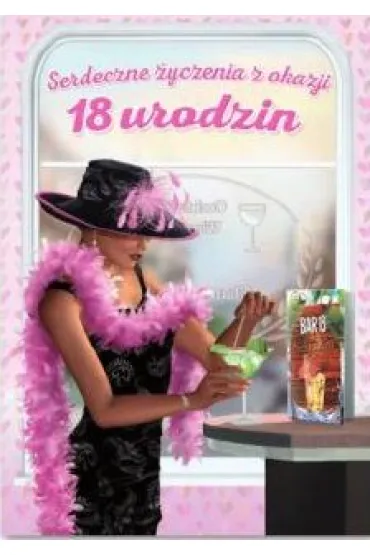 Trend Kartka okoliczno�ciowa Urodziny 18 MF13