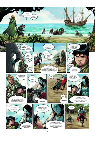 �wiat Akwilonu. Elfy. Czarna krew Sylwan�w. Tom 17 - Jean-Luc Istin, Nicolas Jarry, Gianluca Maconi