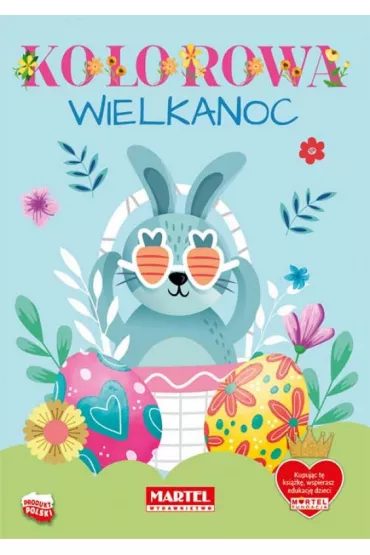 Kolorowa Wielkanoc. Kolorowanka - Katarzyna Salamon