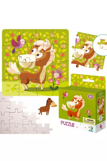 Puzzle 16 el. Konik Dodo