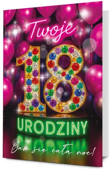 Pan Dragon Karnet Mega Urodziny 18